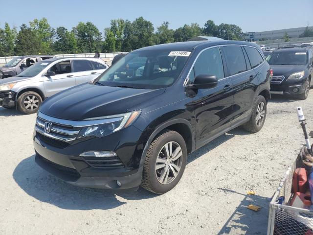 HONDA PILOT EXLN 2017 with VIN 5FNYF6H72HB016252 - Photo from auction