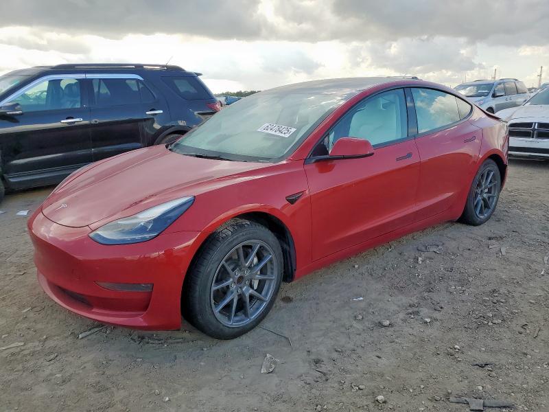 TESLA MODEL 3 2022 with VIN 5YJ3E1EA0NF326833 - Photo from auction