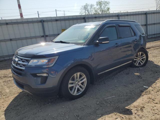 FORD EXPLORER X 2018 with VIN 1FM5K8D86JGB20940 - Photo from auction