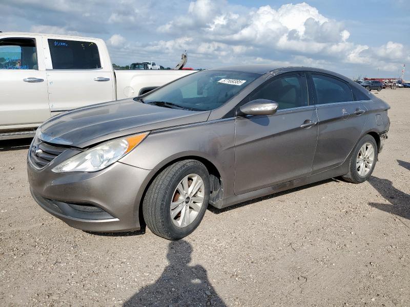 Photo 1 from auction – 2014 HYUNDAI SONATA GLS with VIN 5NPEB4AC7EH856910