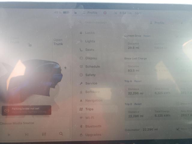 Photo 9 from auction – 2023 TESLA MODEL Y with VIN 7SAYGDEE0PA203752