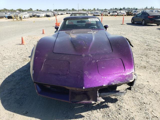 Photo 5 from auction – 1981 CHEVROLET CORVETTE with VIN 1G1AY8766BS429634