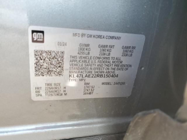 Photo 14 from auction – 2024 BUICK ENVISTA PR with VIN KL47LAE22RB150404
