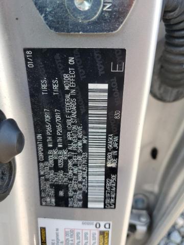 Photo 14 from auction – 2018 TOYOTA 4RUNNER SR with VIN JTEZU5JR4J5179133