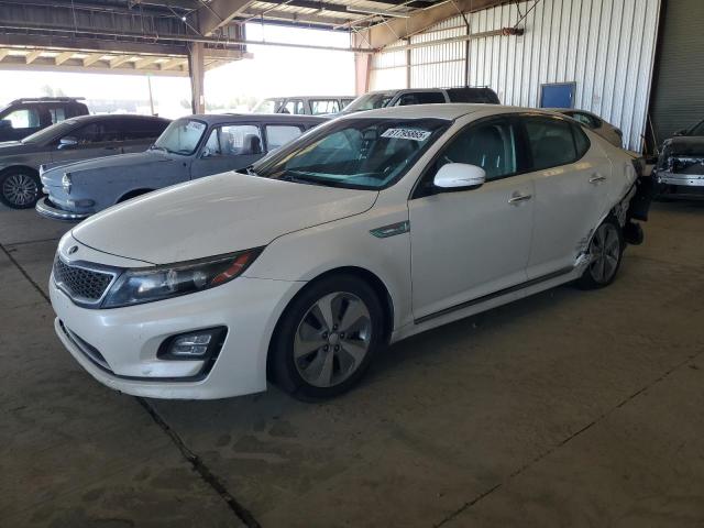KIA OPTIMA HYB 2016 with VIN KNAGN4AD9G5093295 - Photo from auction