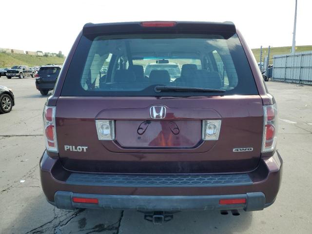 Photo 6 from auction – 2007 HONDA PILOT LX with VIN 2HKYF18137H520114
