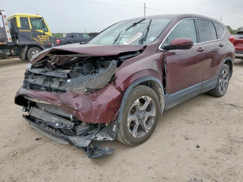 Photo 1 from auction – 2019 HONDA CR-V EX with VIN 7FARW2H5XKE025529
