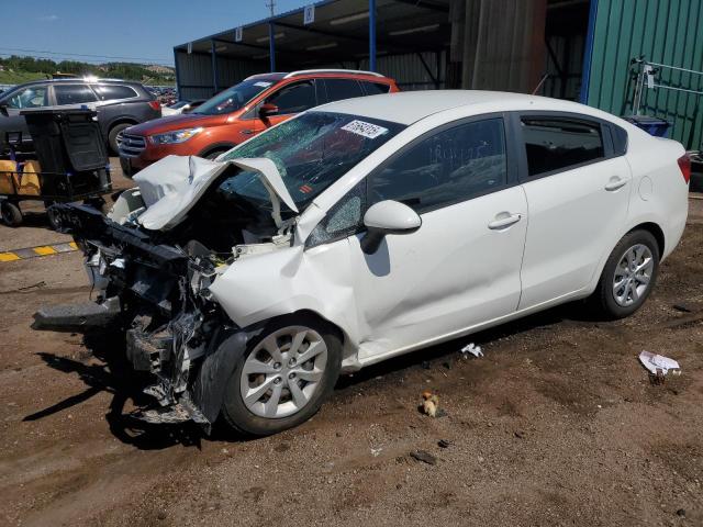 KIA RIO LX 2014 with VIN KNADM4A3XE6386353 - Photo from auction