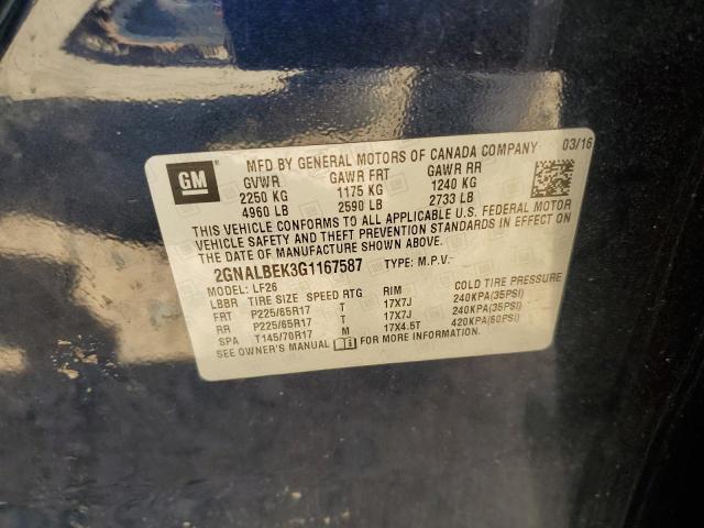 Photo 14 from auction – 2016 CHEVROLET EQUINOX LS with VIN 2GNALBEK3G1167587