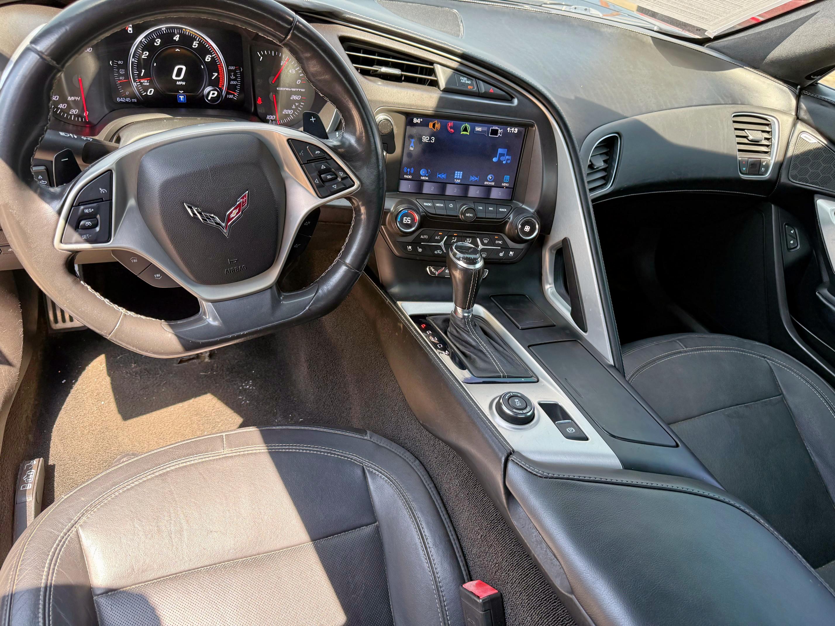 Photo 9 from auction – 2017 CHEVROLET CORVETTE S with VIN 1G1YF3D70H5123914