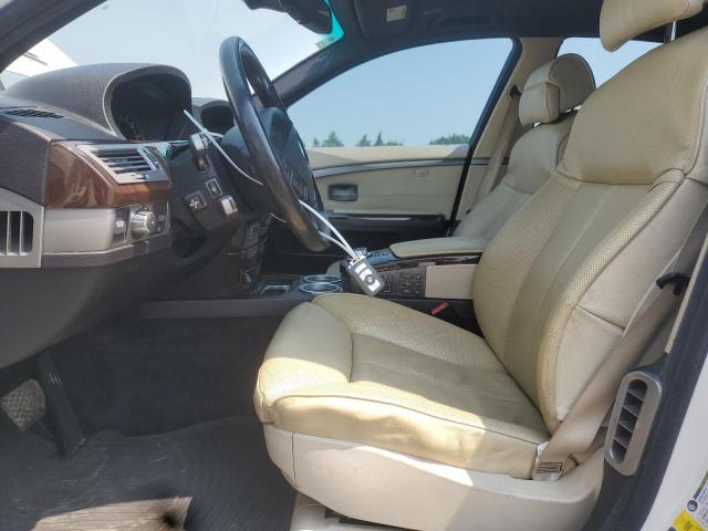 Photo 7 from auction – 2007 BMW 750I with VIN WBAHL83567DT10086