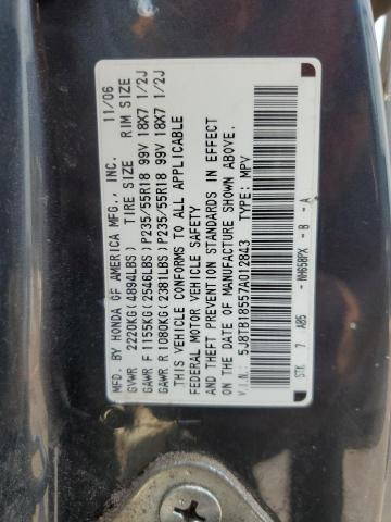 Photo 14 from auction – 2007 ACURA RDX TECHNO with VIN 5J8TB18557A012843