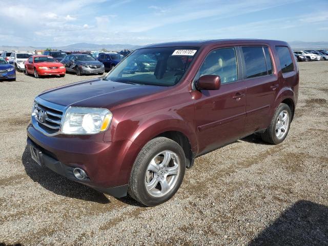 HONDA PILOT EXL 2012 with VIN 5FNYF4H59CB034890 - Photo from auction