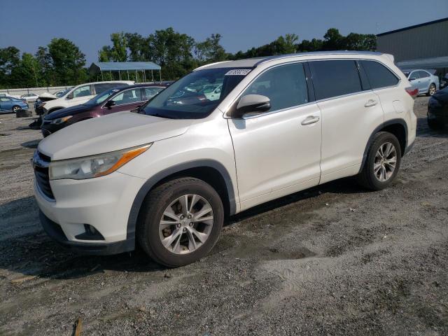 TOYOTA HIGHLANDER 2014 with VIN 5TDKKRFH9ES026878 - Photo from auction
