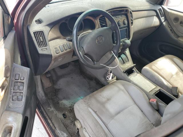 Photo 8 from auction – 2004 TOYOTA HIGHLANDER with VIN JTEDD21A040083293