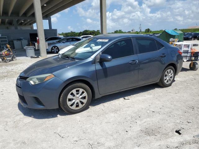 TOYOTA COROLLA L 2015 with VIN 2T1BURHE5FC286993 - Photo from auction