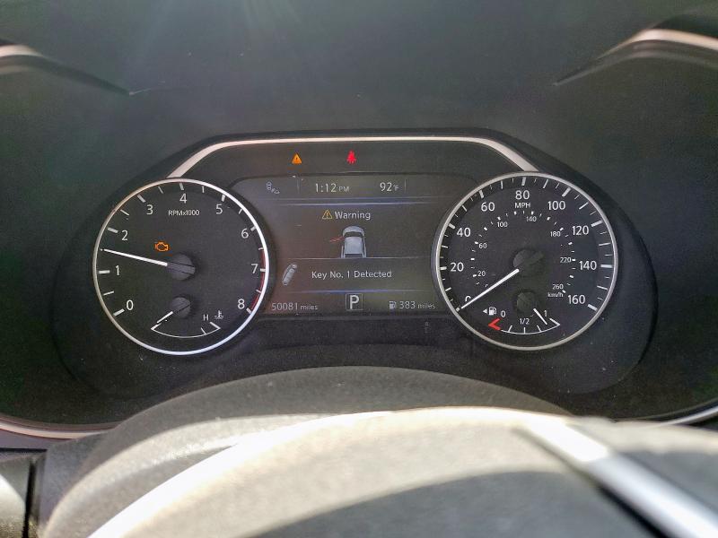 Photo 9 from auction – 2022 NISSAN MAXIMA SV with VIN 1N4AA6CV1NC504516