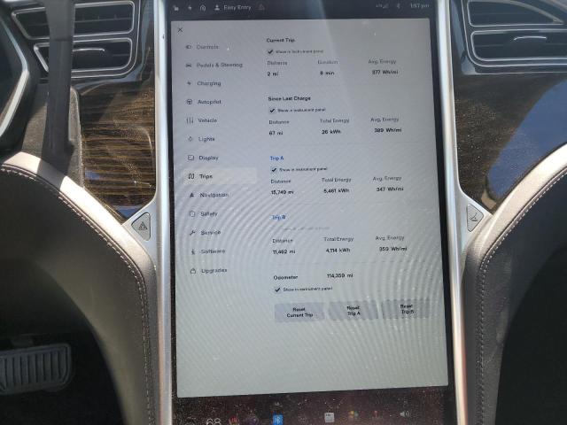 Photo 9 from auction – 2016 TESLA MODEL S with VIN 5YJSA1E14GF150573