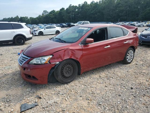NISSAN SENTRA S 2015 with VIN 3N1AB7AP1FL668844 - Photo from auction