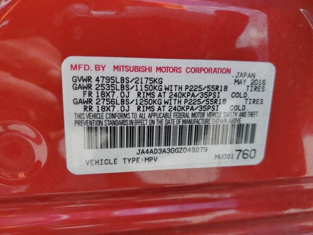 Photo 14 from auction – 2016 MITSUBISHI OUTLANDER with VIN JA4AD3A30GZ049279