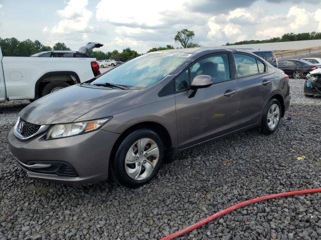 HONDA CIVIC LX 2013 with VIN 19XFB2F53DE051945 - Photo from auction
