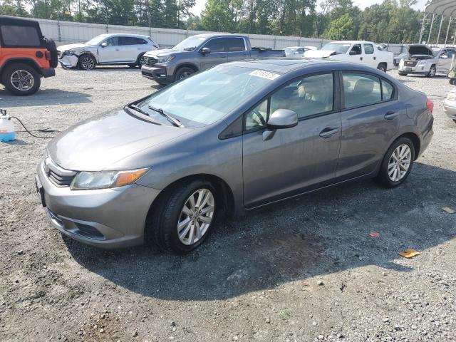 HONDA CIVIC EXL 2012 with VIN 2HGFB2F97CH536208 - Photo from auction
