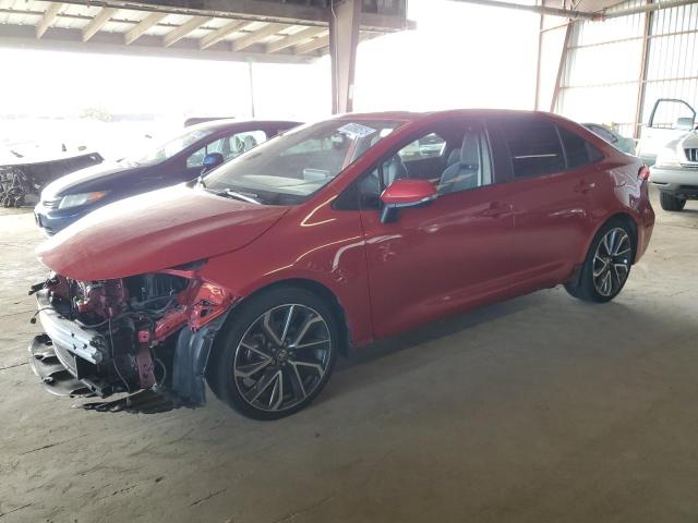 TOYOTA COROLLA SE 2020 with VIN 5YFP4RCE2LP055543 - Photo from auction