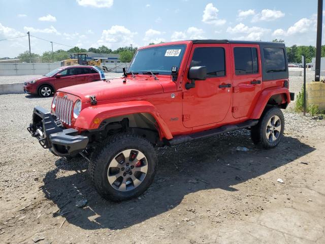 JEEP WRANGLER U 2018 with VIN 1C4BJWEG4JL802145 - Photo from auction