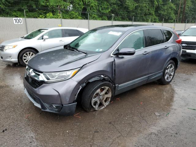HONDA CR-V EX 2018 with VIN 7FARW2H52JE052092 - Photo from auction