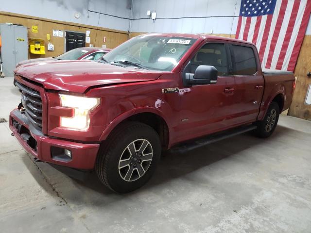 FORD F150 SUPER 2017 with VIN 1FTEW1EP0HFB40557 - Photo from auction