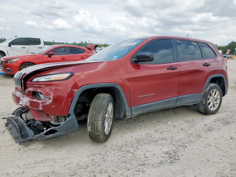 JEEP CHEROKEE 2017 with VIN 1C4PJLAB6HD231146 - Photo from auction