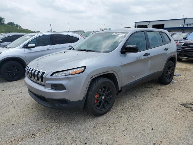 JEEP CHEROKEE S 2014 with VIN 1C4PJMAB9EW227405 - Photo from auction
