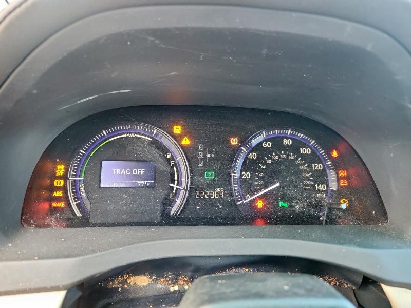 Photo 9 from auction – 2010 LEXUS HS 250H with VIN JTHBB1BA9A2018290