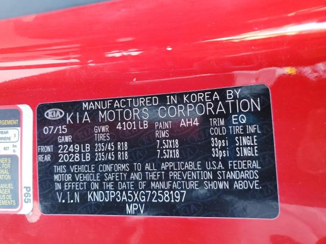 صورة رقم 14 من المزاد - 2016 KIA SOUL + مع VIN KNDJP3A5XG7258197