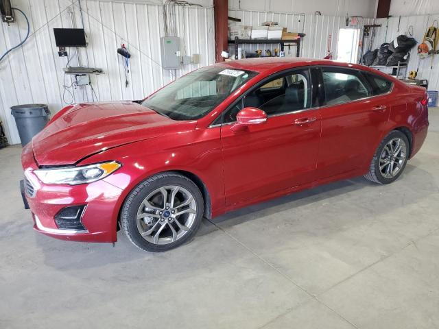 FORD FUSION SEL 2020 with VIN 3FA6P0CD9LR177354 - Photo from auction