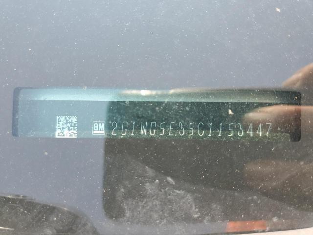 Photo 12 from auction – 2012 CHEVROLET IMPALA LT with VIN 2G1WG5E35C1153447