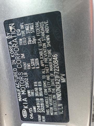 Photo 14 from auction – 2015 KIA SOUL with VIN KNDJN2A21F7220846