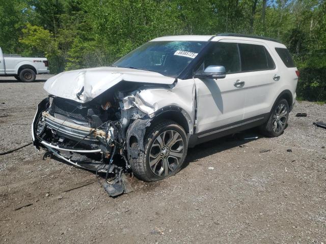 FORD EXPLORER P 2019 with VIN 1FM5K8HT7KGA00371 - Photo from auction
