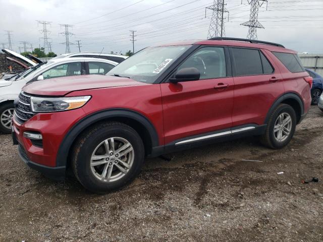 FORD EXPLORER X 2021 with VIN 1FMSK8DH3MGA94143 - Photo from auction