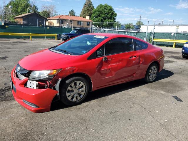 Photo 1 from auction – 2012 HONDA CIVIC LX with VIN 2HGFG3B50CH512889