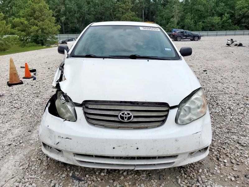 Photo 5 from auction – 2003 TOYOTA COROLLA CE with VIN JTDBR32E430007370