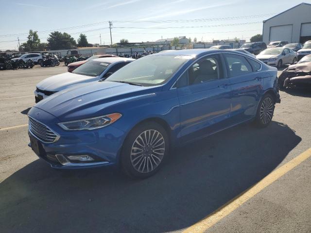 FORD FUSION SE 2017 with VIN 3FA6P0H90HR142293 - Photo from auction