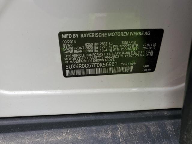 Photo 14 from auction – 2015 BMW X5 XDRIVE3 with VIN 5UXKR0C57F0K56861