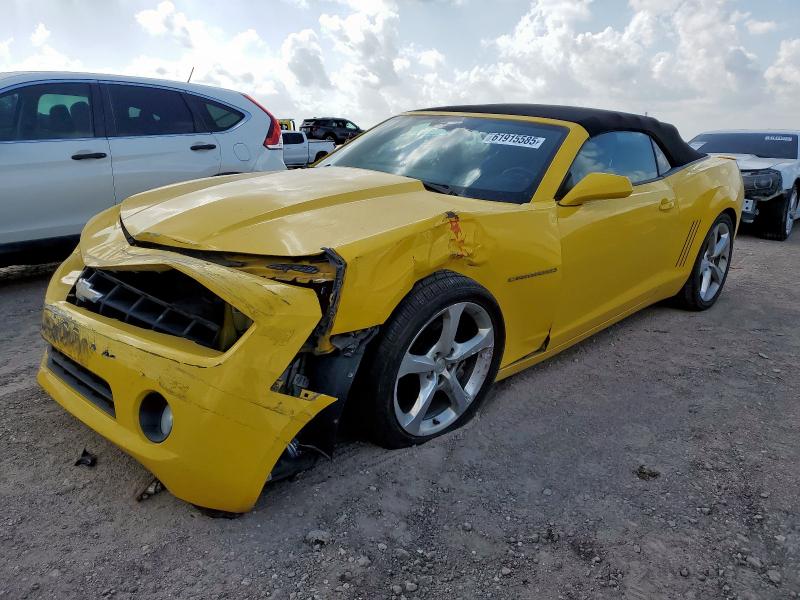 CHEVROLET CAMARO LT 2013 with VIN 2G1FC3D32D9229470 - Photo from auction