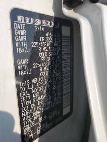 Photo 14 from auction – 2014 NISSAN JUKE S with VIN JN8AF5MV8ET364862