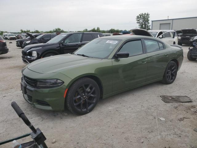 DODGE CHARGER SXT 2022 with VIN 2C3CDXBGXNH161628 - Photo from auction