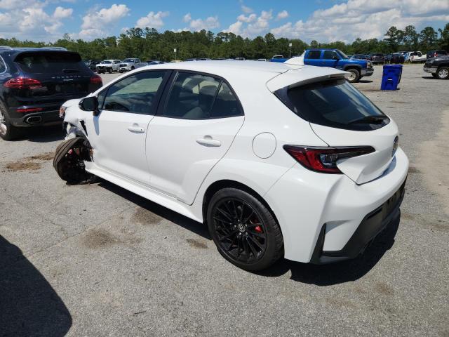 Photo 2 from auction – 2023 TOYOTA GR COROLLA with VIN JTNABAAE4PA001098