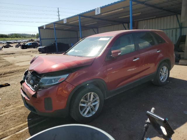 KIA SORENTO LX 2015 with VIN 5XYKT3A63FG647225 - Photo from auction