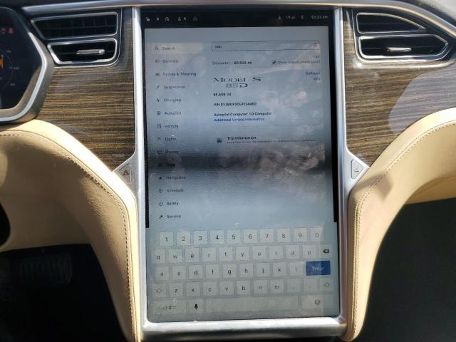 Photo 9 from auction – 2016 TESLA MODEL S with VIN 5YJSA1E20GF124450