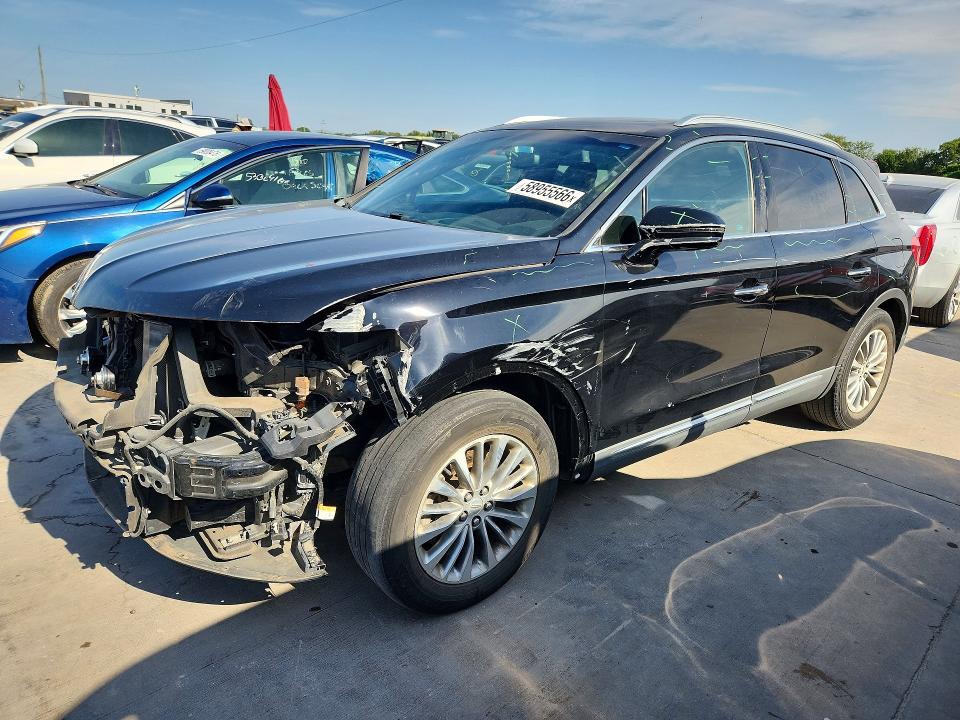 LINCOLN MKX 2017 with VIN 2LMPJ6KR8HBL40128 - Photo from auction